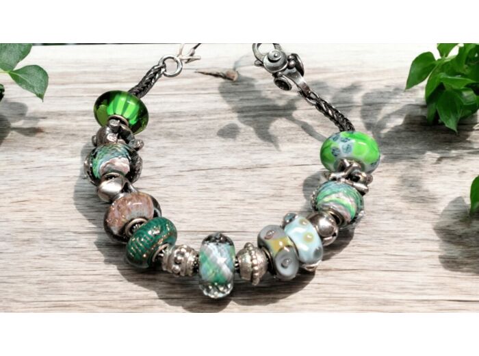 Bracelet TROLLBEADS vert