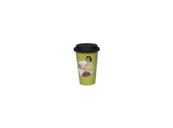 Antic Line Mug avec Couvercle Vert