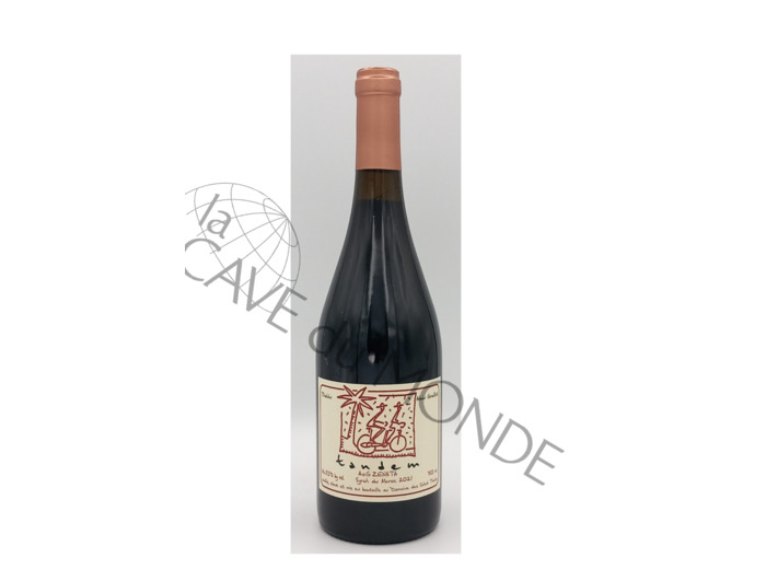 Vin Marocain Tandem Alain Graillot Rouge AOG Zenata 2022 12,5° 75cl