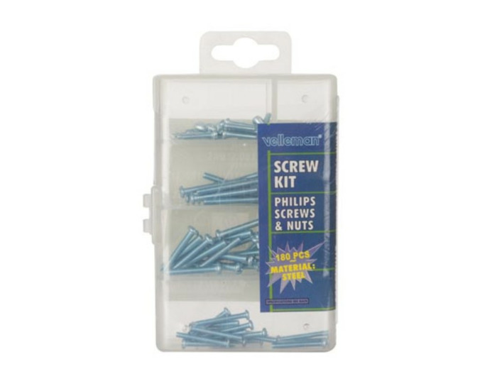 Ensemble visserie + boulon 90 pcs