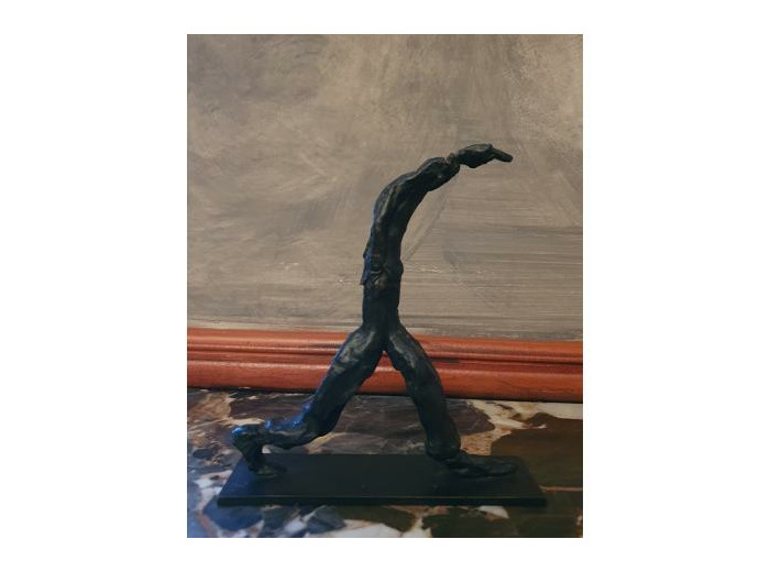 Sculpture «Bof... » en bronze patiné