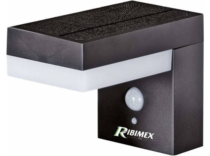 Ribimex - prlumsol1/m - applique murale solaire elina - avec capteur