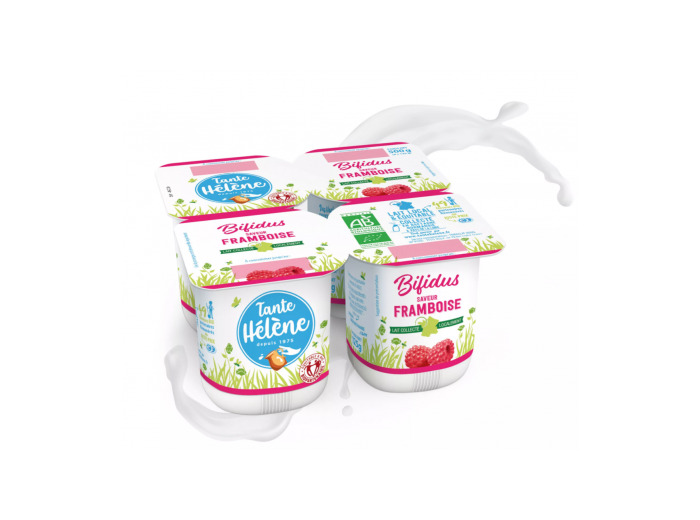 Yaourt bifidus framboise 4x125g - Abc Bio