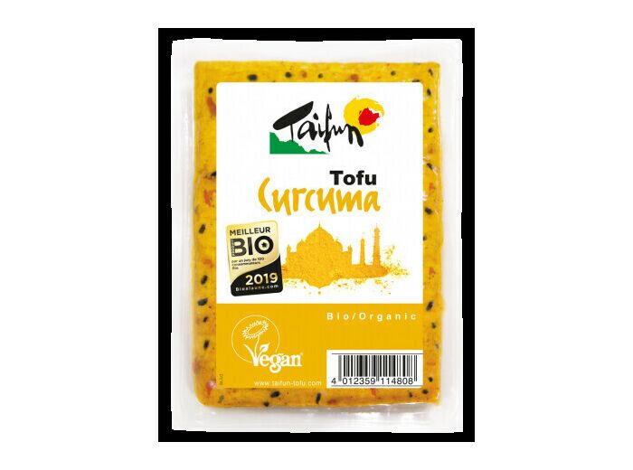 Tofu  Bio au curcuma Taifun