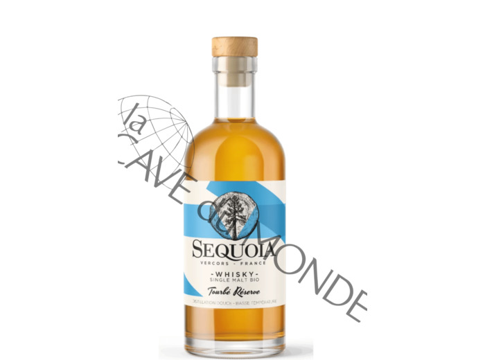 Whisky France Sequoia Tourbé Réserve Bio 43° 70cl