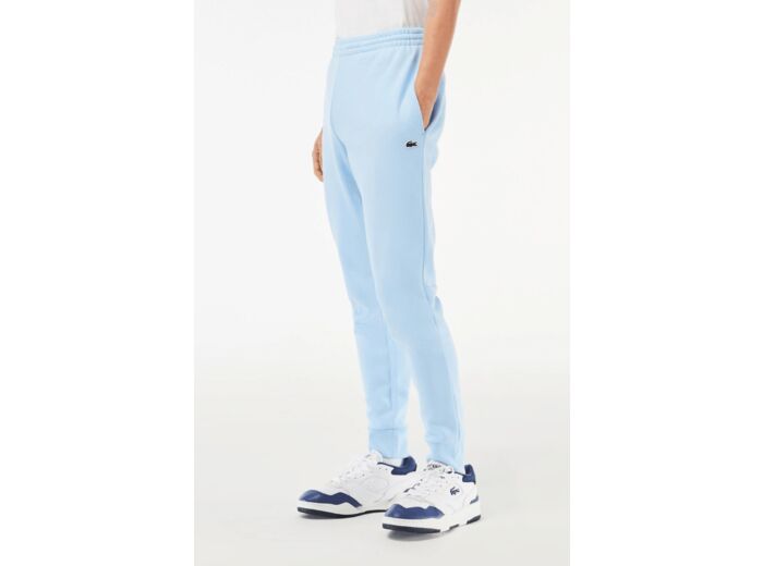 Pantalon de jogging Lacoste bleu clair en coton bio