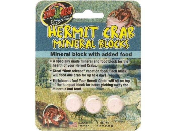 Hermit Crab Mineral Blocks