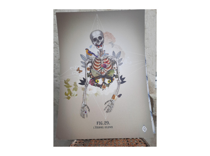 Affiche "l'éternel silence" La Ligne 29