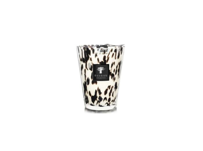BOUGIE BLACK PEARLS 24 - BAOBAB COLLECTION - Gingembre-Pamplemousse-Rose