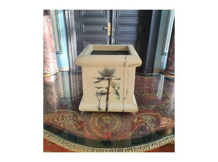 Grand cache pot en zinc - Le Grand Duc