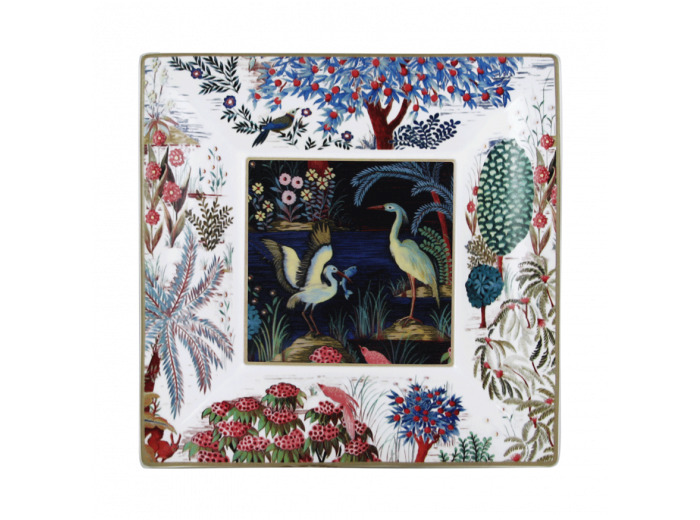 GRAND PORTE-CARTES - JARDIN DU PALAIS - 17 X 17 CM
 GIEN