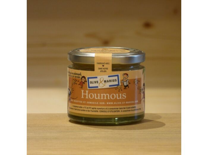 Houmous Olive Et Marius 120g