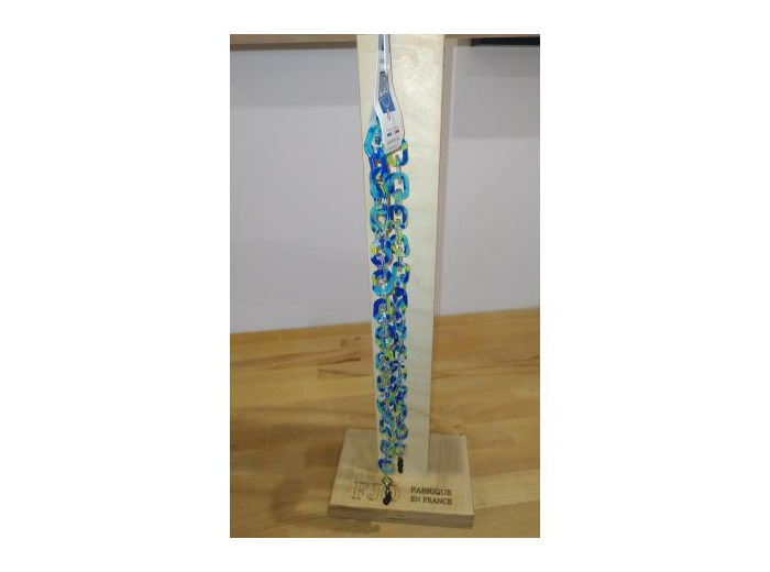 Cordon bleu et jaune à lunettes FJO - Optique Julien