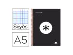 Cahier spirale A5 240 pages seyes LIDERPAPEL