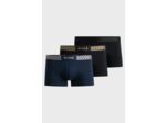 Lot de 3 boxers BOSS noirs et bleus