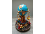Boite à musique Manège Globe Terrestre - Zen Deco