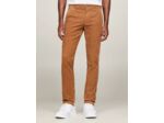 Pantalon chino slim Tommy Hilfiger marron en velours