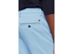 Pantalon chino Tommy Hilfiger bleu en coton bio stretch