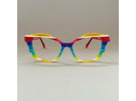 Lunettes de Vue De la Marque Wissing Modèle 3358 Coloris Rose-Multicouleurs – Monture Unique