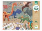 Dino Box - Coffret d'activités créatives - Djeco - Maman et bébé