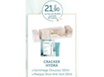 Cracker hydra gommage douceur+ masque shot anti-soif Thalgo-Algue Marine.