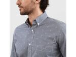 Chemise micro motifs Eden Park marine