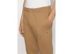 Pantalon de jogging Lacoste marron en molleton de coton bio