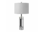 LAMPE BELL - CHROME CRISTAL - H70CM