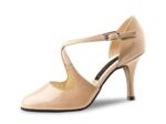 Aurora LS Nueva Epoca - Chaussures de danse cuir verni beige