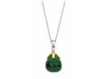Collier Ti Sento goutte Verte