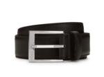 Ceinture BOSS marron foncé en cuir