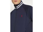 Sweat zippé col montant à liserés Ralph Lauren marine