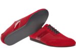 192-425-579-V - Baskets sneakers de danse rouges avec semelle VarioSpin talon de 1,5cm- Diamant