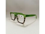 Lunettes de Lecture Couleur Vert Translucide Ecaille Puissance +1.50