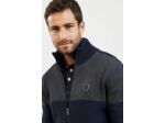 Gilet Eden Park gris anthracite en coton