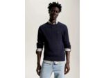 Pull torsadé Tommy Hilfiger marine