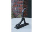 Sculpture «Bof... » en bronze patiné