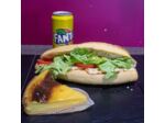 La formule Sandwich N°3 à 8,40€ - La Craquan'Tine