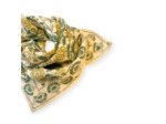 SMALL FOULARD MANIKA " SOLEIL" JAUNE CITRON