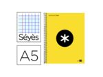 Cahier spirale A5 240 pages seyes LIDERPAPEL