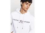 Sweat à capuche Tommy Hilfiger blanc