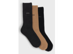 Lot de 3 paires de chaussettes BOSS beiges