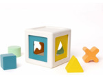 OPPI | KUBY | Cube Jouet tri Formes | Jouet d'Éveil Bébé | Jeu 1er âge | Développer la motricité Fine et la logique | Plaques Interchangeables | Jeu d'apprentissage | Idée Cadeau Dès 1 an | OBKY01