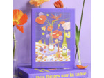 PUZZLE LES FLEURS SUR LA TABLE - JOUR FERIE