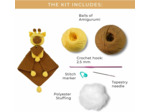 Kit de crochet  Amigurumi girafe