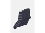 Coffret 4 paires de chaussettes Tommy Hilfiger bleues