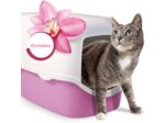 BEAPHAR – Absorbeur d'odeurs – Granulés concentrés pour litière pour chat – Neutralise les mauvaises odeurs – Laisse un agréable parfum (Orchidée) – 400 g = jusqu'à 3 mois d'utilisation