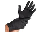 Gants Nitrile Noir Non Poudrés HYGOSTAR Diamond Grip