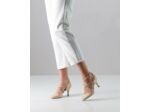 Valeria Nueva Epoca - Chaussures de danse daim brillant beige