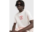 T-Shirt logo Tommy Jeans rose clair